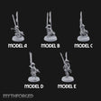 Thwanging Human Ashigaru Archers — All