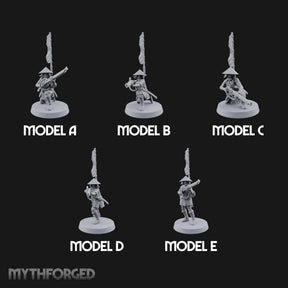 Priming the Volley Human Ashigaru Musketeers — All