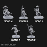 Digging In Human Ashigaru Spearmen — All