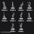 Bowstrings Taut Human Ashigaru Archers — All