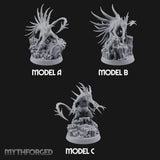 Bristling with Rage Hounds of Tindalos Miniature for Dungeons and Dragons, Pathfinder or other TTRPGs