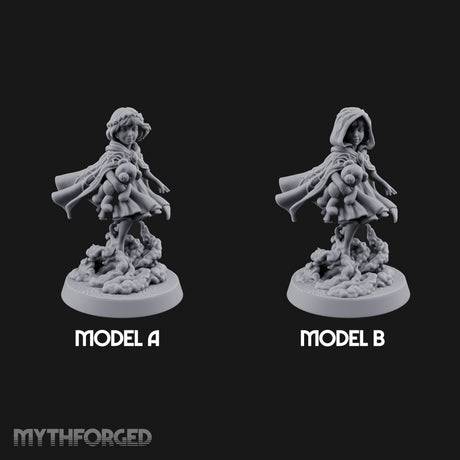 Clutching Comfort Ghost Children Miniature for Dungeons and Dragons, Pathfinder or other TTRPGs