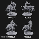 Thundering Into Battle Beastman Gorthek Riders — All · With