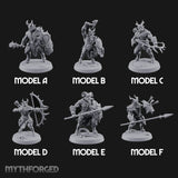 Mustered for the Raid Beastman Marauders — All · Without