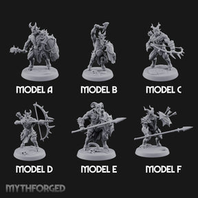 Mustered for the Raid Beastman Marauders — All · Without