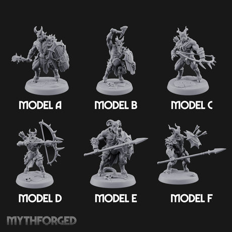 Mustered for the Raid Beastman Marauders — All · Without