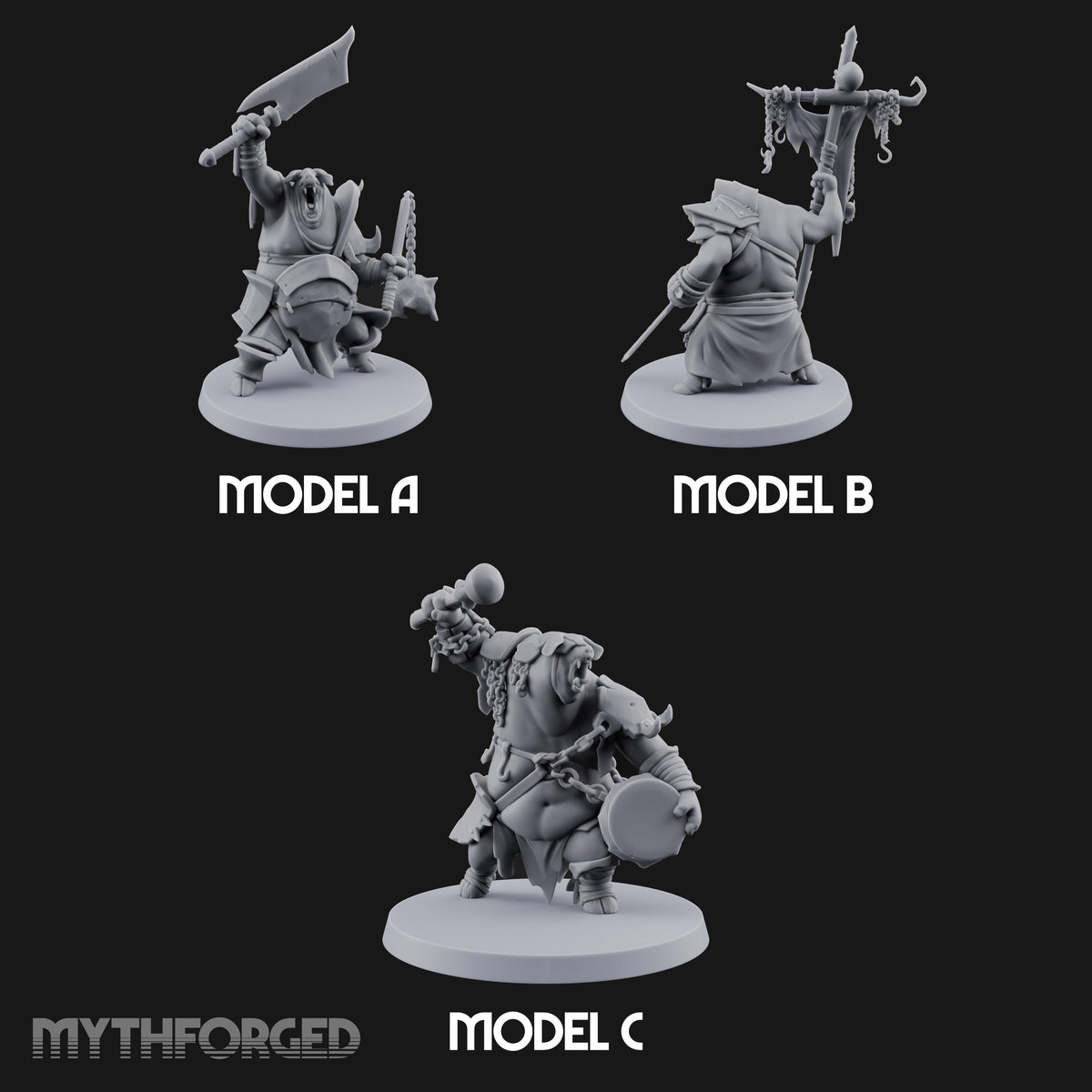 Loud, Proud and Boarish Wereboar Command Group — All