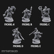 Risen and Roaring Undead Dwarf Warriors — All