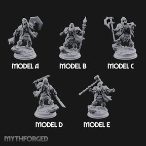 Risen and Roaring Undead Dwarf Warriors — All