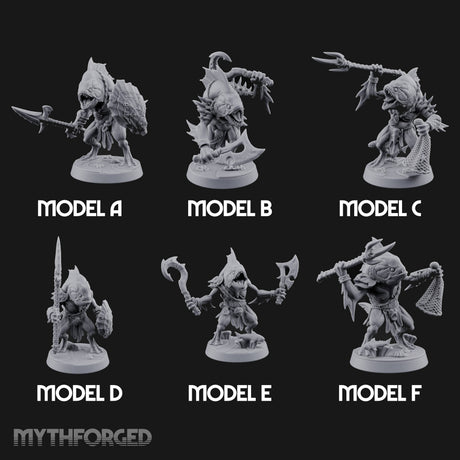 Madness Comes in Shoals Kuo-toa Tide Raiders — All · Bare-headed