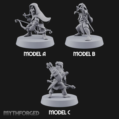 Small Steps, Certain Shots Halfling Hunters — All