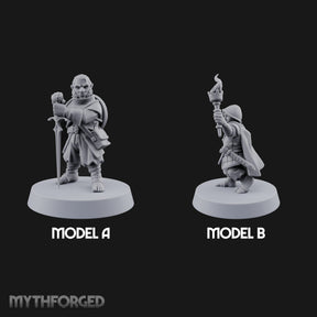 The Watchfire Calls Them Forward Halfling Soldiers — All