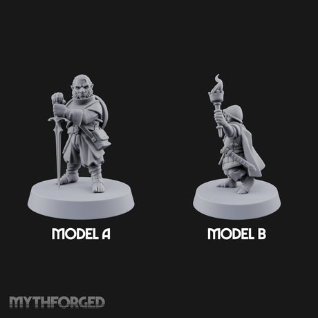 The Watchfire Calls Them Forward Halfling Soldiers — All