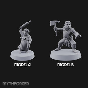 The Village Has Had Enough Halfling Villagers — All