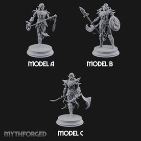 The Web Draws Tight Elite Drow Soldiers — All