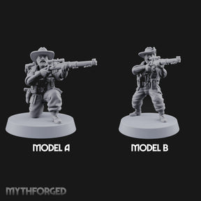 Aim High, Aim Low Human Bearded Snipers — All