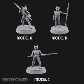 The Hive Sent No Warning Thri-kreen Spearmen — All