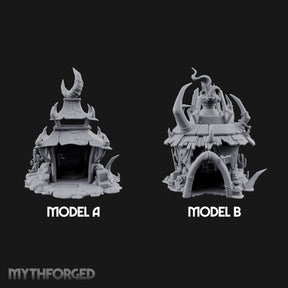 Under Crooked Eaves Orc Huts — All
