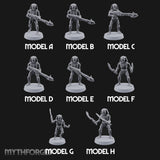 Sandstorm Protocol Warforged Scarab Soldiers — All