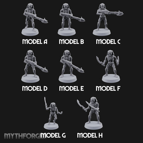 Sandstorm Protocol Warforged Scarab Soldiers — All