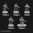 Trust the Moustache Human Armoured Heavy Weapons Soldiers — All · Gun 1 + Gun 2 + Gun 3 + Gun 4 + Gun 5