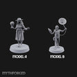 Gadgets and Grimoires Human Civilians with Orb, Book and Dish — All
