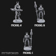 Duty Beyond the Afterlife Gnoll Armoured Jackal Guards with Staves — All