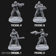 Scorched-Earth Policy Human Raider Gunners — All · Battle Shotgun & Auto Pistol