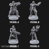 Hard to Follow Human Raider Pack Leaders — All · Plasma Pistol & Combat Knife + Combat Knife