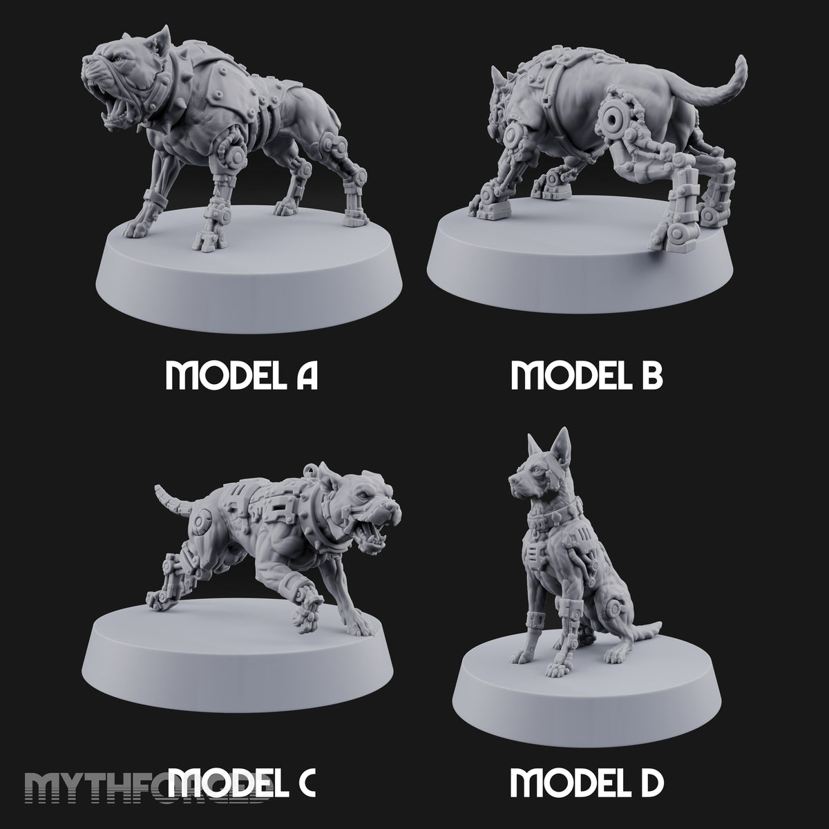 Bite Now, Calibrate Later Hell Hound Cybernetic Dogs — All