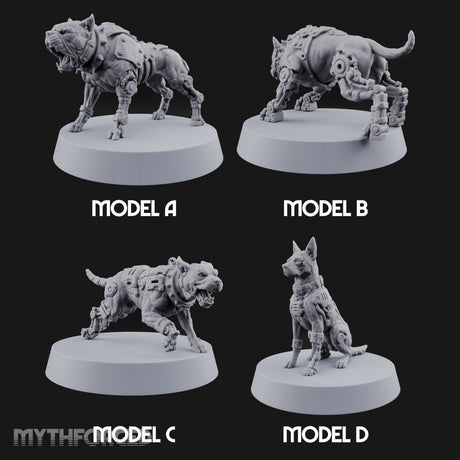 Bite Now, Calibrate Later Hell Hound Cybernetic Dogs — All