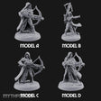 Pray, Then Aim Human Female Hooded Crossbow Arbalists — All · Hooded · Arbalest + Arbalest