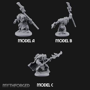 Reach Beats Rage Orc Polearm Warriors with Captain — All