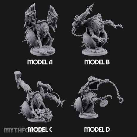 Spiked Wheel, Spiked Mood Warforged Wheeled Automatons — All
