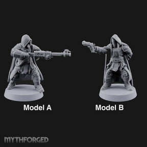 Barrel and Benediction Human Hooded Gunners — All