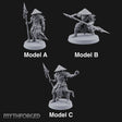 Hat Low, Spear Lower Myconid Spear Warriors — All