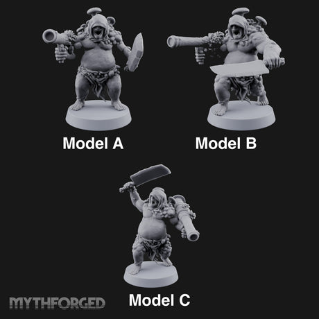 Chop Now, Boom Later Ogre Cleaver Gunners — All