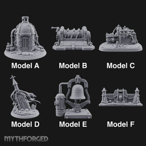 Everything Bolted Down Except Hope Industrial Battlefield Terrain Props — All