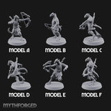 Crests Up, Tails Out Dragonborn Archers — All