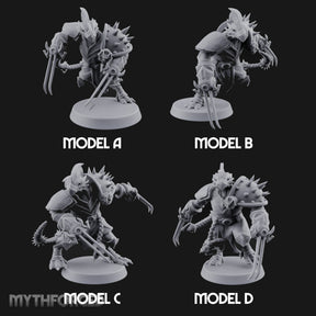 Spiked Shields, Twin Claws Dragonborn Reavers — All