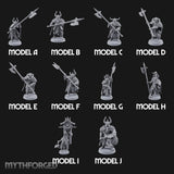 Shoulder to Shoulder, Halberds High Human Huscarl Halberdiers — All