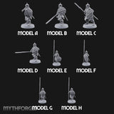 Pointed Opinions Human Steppe Spearmen with Studded Round Shields and Spiked Helms — All