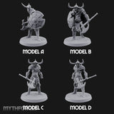 Hollow Under the Horns Skeleton Axe Warriors — All