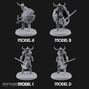 Hollow Under the Horns Skeleton Axe Warriors — All
