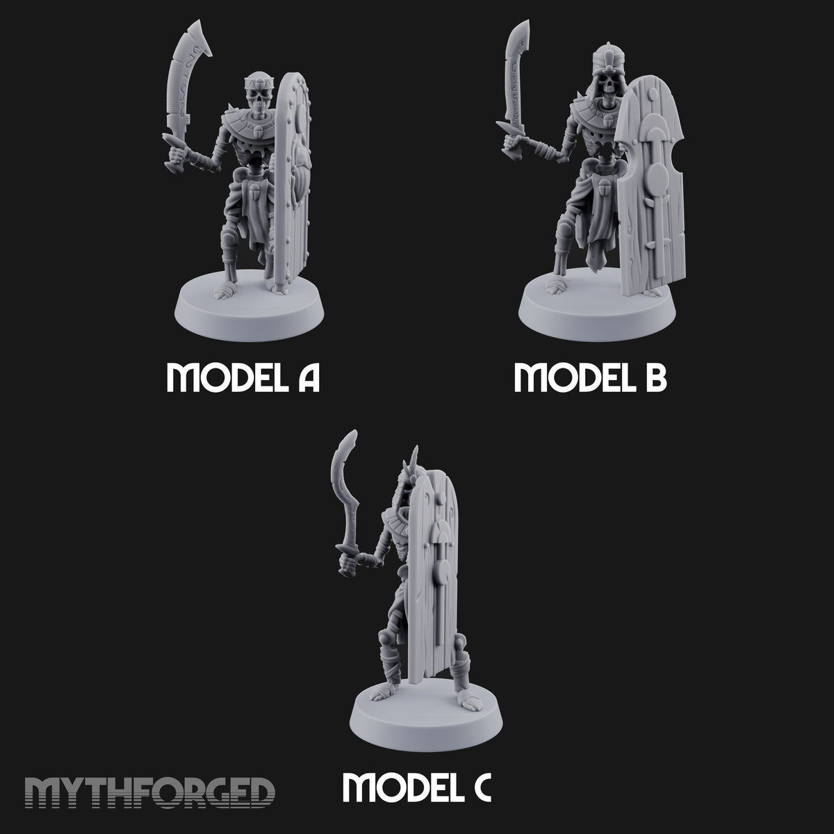 Dust and Sandstone Silence Skeleton Warriors — All · Sword & Shield + Sword & Shield