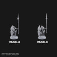 Shields Leaf-Shaped, Spears Skyward Elf Spear and Shield Guards — All