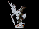 Aarakocra Army - Six Soldiers Miniature for Dungeons and Dragons, Pathfinder or other TTRPGs