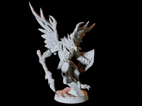 Aarakocra Army - Six Soldiers Miniature for Dungeons and Dragons, Pathfinder or other TTRPGs