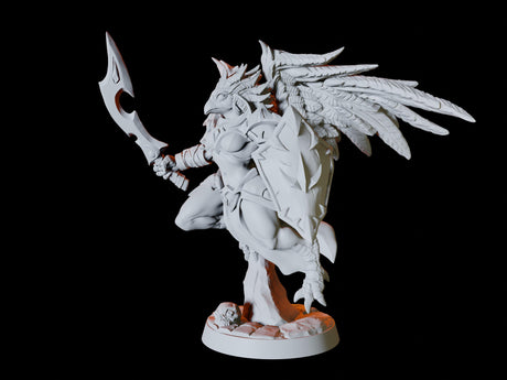 Aarakocra Army - Six Soldiers Miniature for Dungeons and Dragons, Pathfinder or other TTRPGs