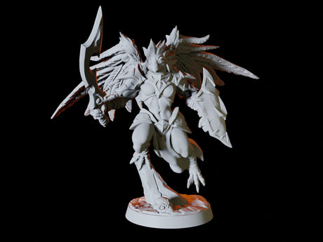 Aarakocra Army - Six Soldiers Miniature for Dungeons and Dragons, Pathfinder or other TTRPGs